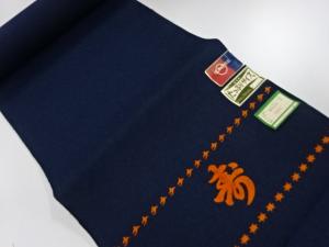アンティーク　ウール　着尺反物